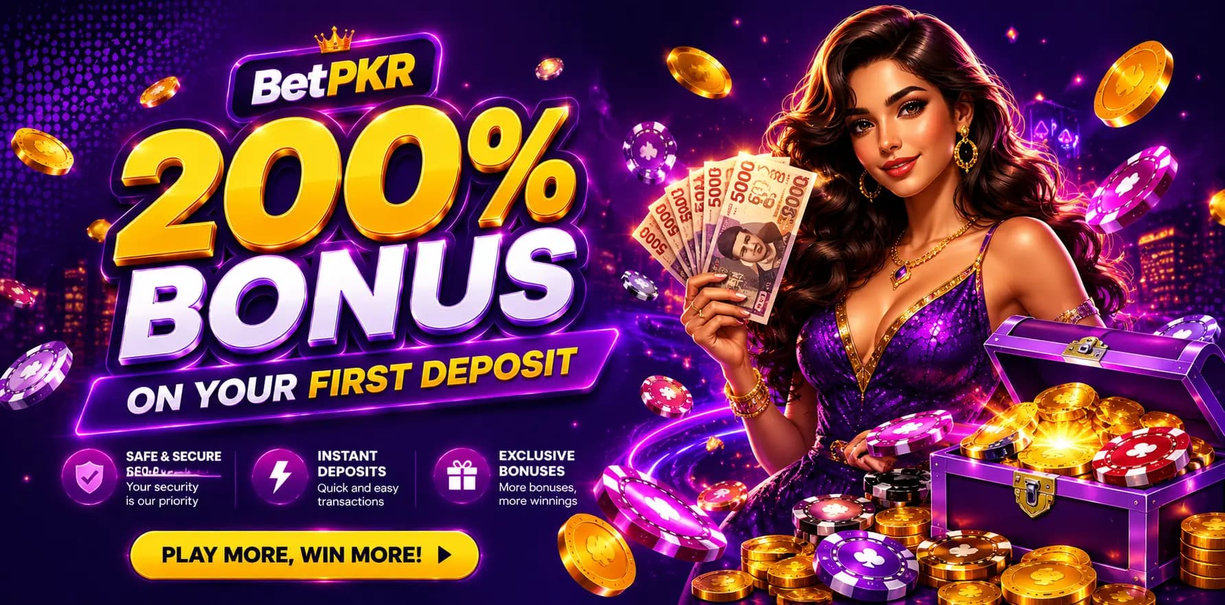 Bet PKR game categories preview