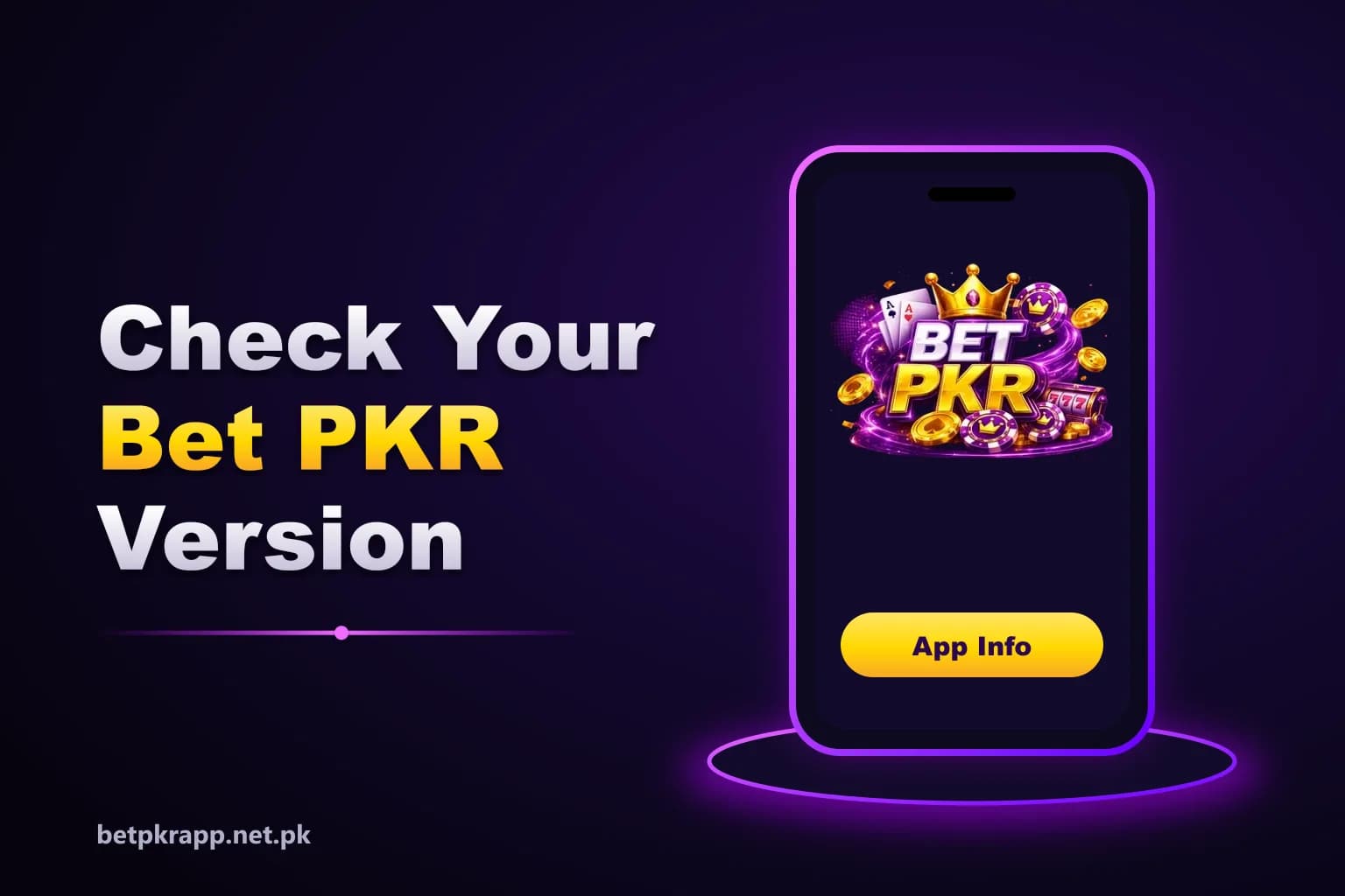 Android App info screen showing where to check the Betpkr app version Android App info screen showing where to check the Betpkr app version