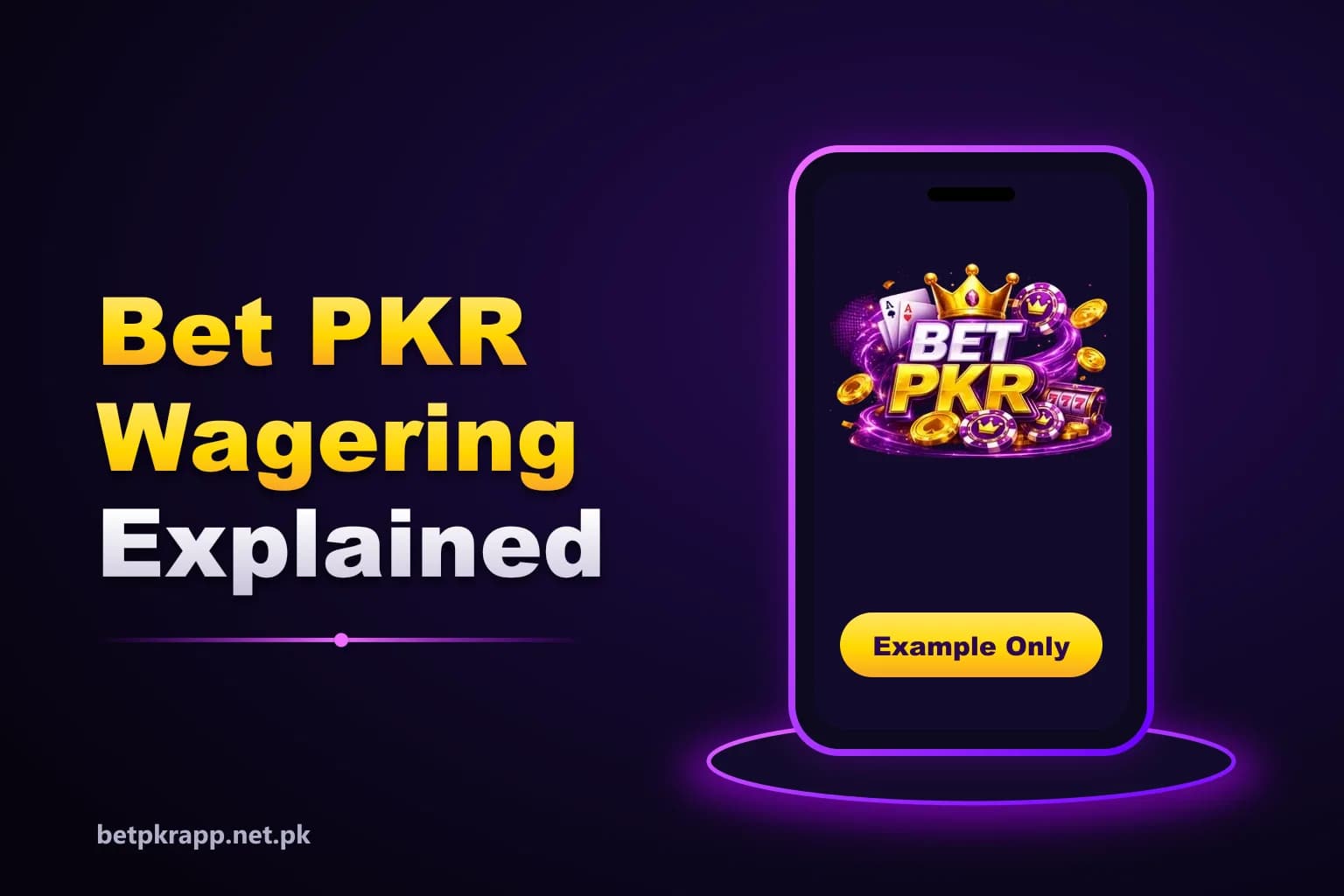 Bet PKR bonus wagering requirement worked example showing bonus amount multiplied by turnover Bet PKR bonus wagering requirement worked example showing bonus amount multiplied by turnover