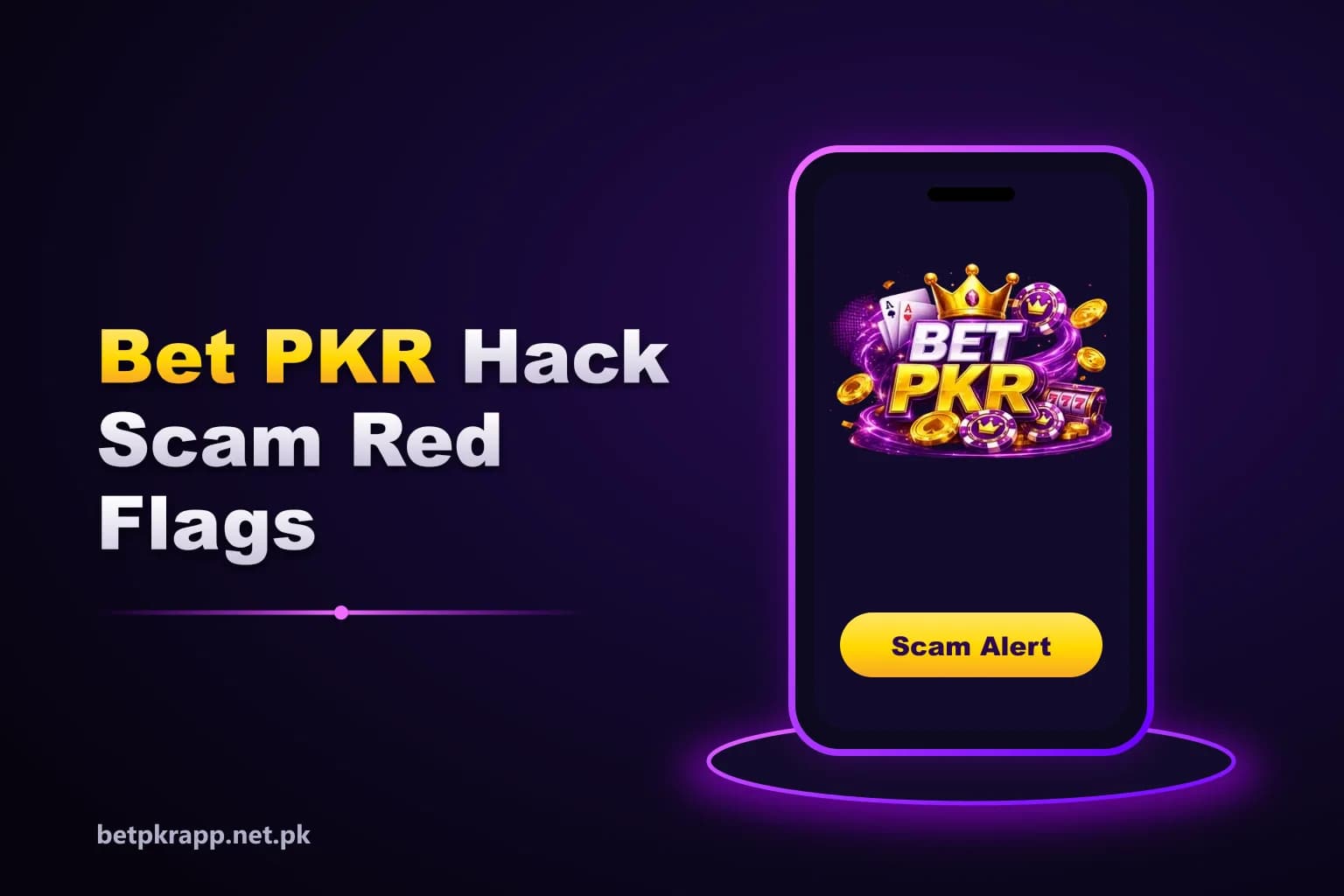 Example of a fake Betpkr hack Telegram advert with red flags marked, such as guaranteed wins and payment to a personal number Example of a fake Betpkr hack Telegram advert with red flags marked, such as guaranteed wins and payment to a personal number