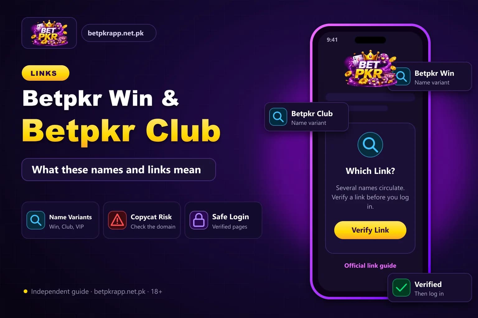 Link verification checklist for Betpkr Win and Betpkr Club login pages on a smartphone Link verification checklist for Betpkr Win and Betpkr Club login pages on a smartphone